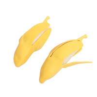 Parodia de cáscara Lala plátano mano cáscara simulación creativa plátano ventilación pequeño juguete