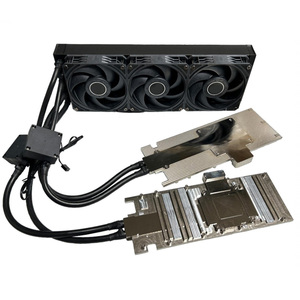 One-to-Two Graphics Card <b>Water</b> <b>Cooling</b> Kit for A40 Liquid Cooler with 3-<b>Fan</b> Radiator - Product Image 6