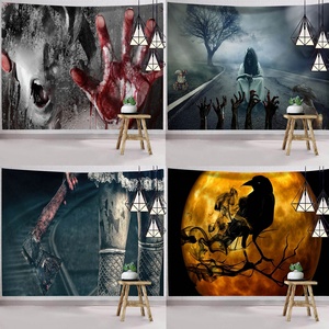 Unique Multipurpose Horror Wacky Dead Series Personnalisé Réutilisable Haute Qualité Abrasion Durable Tapisseries Halloween Présent - Product Image 2