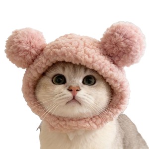 Cute Animal Pet Hat One Size <b>Cartoon</b> Hoodie For <b>Cats</b> Dog <b>Costume</b> - Product Image 5