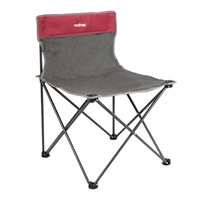 Fauteuils d'extérieur pliants portables pour le camping, chaises rembourrées avec structure en acier, chaises de plage, capacité 300 livres