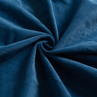Tissu d'ameublement mat velours pas cher pour rideaux, sacs à bijoux, emballages cadeaux doux, pochettes à cordon, boîtes à bagues