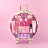 Ensemble cosmétique vegan écologique et bio, trousse de voyage, ensemble de maquillage tout-en-un, rouge à lèvres inclus, résistant à l'eau, pour cadeau de vacances