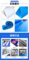 Banda Transportadora de PU Azul, Banda Transportadora de Grado Alimenticio para la Industria Alimentaria, Fabricante Profesional de China, Bandas Resistentes al Aceite