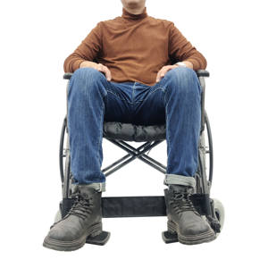 ספק כיסאות גלגלים לטיפול שיקומי, כיסא גלגלים ידני כבד בעל כושר נשיאה גבוה 110 ק\\\"ג, לבעלי עודף משקל - Product Image 2