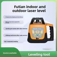 Niveau laser rotatif Fukuda FRE203RG rouge/vert pour utilisation verticale et horizontale