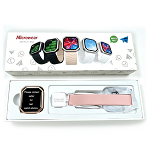 <span class=keywords><strong>Reloj</strong></span> Inteligente Microwear S12 de 48 mm con Pantalla Grande de 2.11 Pulgadas, Sensor de Ritmo Cardíaco, Respuesta a <span class=keywords><strong>WhatsApp</strong></span>, Serie S10 - Product Image 2