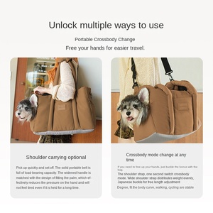 Sac à dos d'extérieur tendance automne/hiver 2025 – Idéal pour les sorties avec petits chiens (Maltese, Shih Tzu) - Product Image 4