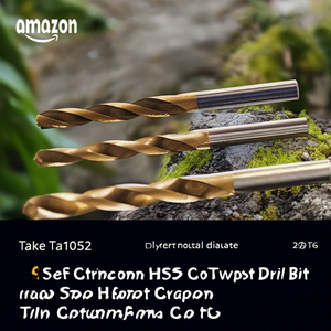 Foret hélicoïdal autonivelant HSS-Co Ttake Ta1052, revêtement TiN, forets HSS et HSS-Co - Product Image 3