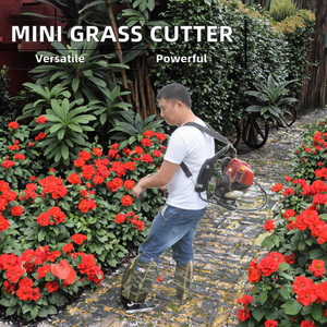 Tondeuse à gazon mini longue portée OEM, légère (30 kg), moteur à essence quatre temps haute puissance, multifonctionnelle, garantie 1 an - Product Image 3