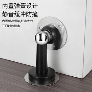 Tope de Puerta Magnético de Acero Inoxidable 304, Imán Fuerte, Anticolisión, para Puertas Interiores, Sin Necesidad de Taladrar - Product Image 3