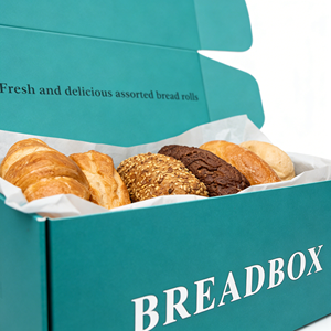 Emballage alimentaire personnalisé pour marques en ligne, boîte à lettres auto-scellante en carton ondulé E Flute, option OEM - Product Image 2