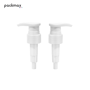 Small flat nozzle, built-in threaded switch, 32-tooth PP lotion pump head for conditioner, shampoo & <b>shower</b> <b>gel</b> - Product Image 5