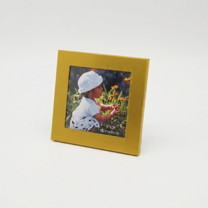 Cadre photo miniature en alliage d'aluminium durable, cadre de miroir carré au design personnalisé pour la décoration intérieure et le bureau - Product Image 2