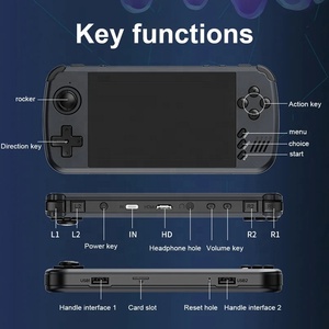 Console X39 pro 4.5 pollici IPS schermo portatile ATM7051 Quad-Core A9 regali per <span class=keywords><strong>bambini</strong></span> supporto Multiplayer PS1 - Product Image 5