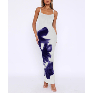 Abito da Donna Senza Maniche Estate 2025 Stile Street Style Nuovo Abito a Bretelle di Tendenza Gonna Sopra i Fianchi da Donna - Product Image 6