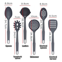 Kitchenaid Home Kitchen Tools Set d'accessoires d'ustensiles amusants, y compris des cuillères
