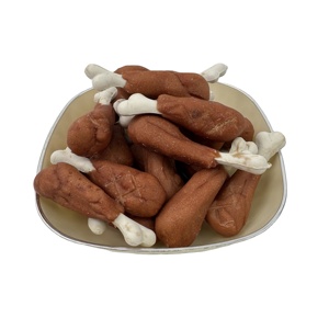 Nouvelles friandises pour chiens à base de poitrine de canard, riches en calcium, sans céréales, pour digestion sensible et à mâcher, riches en protéines - Product Image 1
