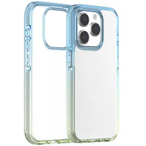 2 Color Bumper TPU PC TPE Mobile Phone Cover Case Shockproof Phone Case For IPhone 13 Pro Max