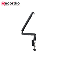 Support de microphone flexible GAZ-NB10 en métal, réglage universel, type bureau, pour studio et diffusion en direct