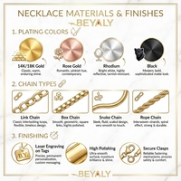 Collier chapelet tendance en acier inoxydable avec perles, collier Jésus en acier inoxydable