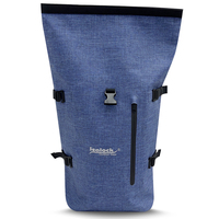Sac à dos imperméable à toit enroulable soudé TPU léger et portable personnalisé sac de moto et de randonnée de voyage durable