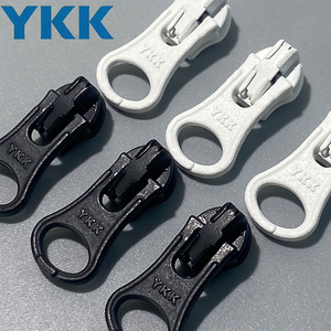 하이 퀄리티 자동 잠금 Ykk 지퍼 의류를위한 원래 3 # 금속 지퍼 풀러 - Product Image 1