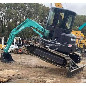 รถขุดไฮดรอลิก Kobelco SK55SRX-6 แบบตีนตะขาบ จากโรงงานในญี่ปุ่น รถขุด 5 ตัน รุ่น Sk60 Sk 50 55 70 75 80 มือสอง - Product Image 1
