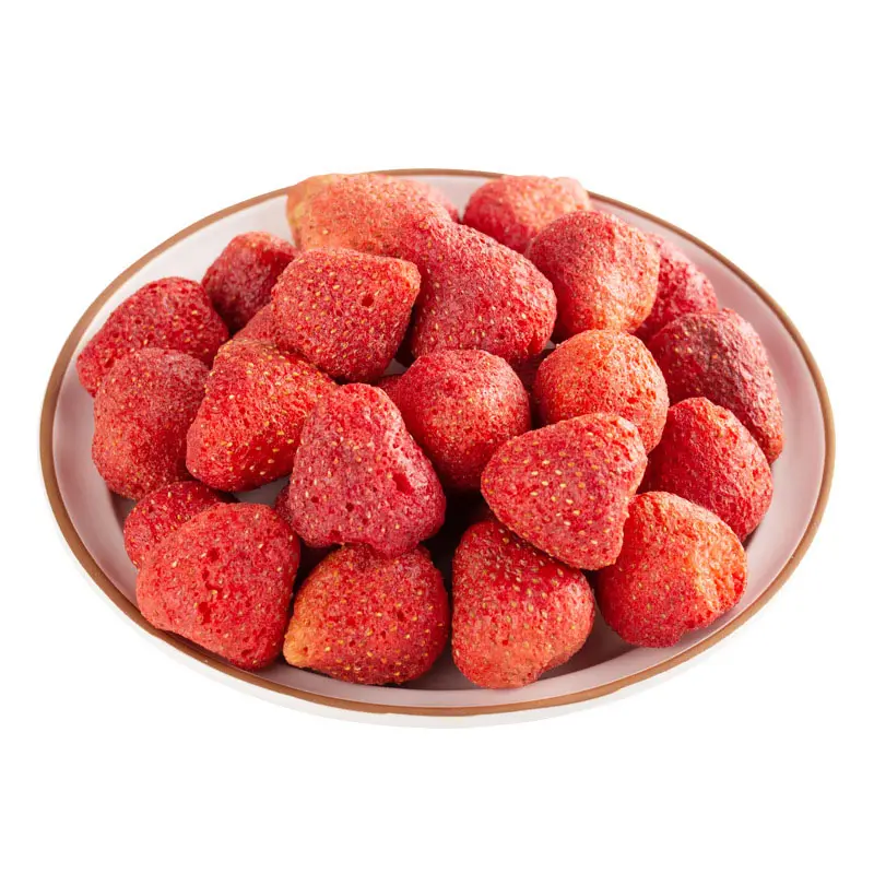 Hot Sales Dried Assorted Dried Fruits Wholesale Freeze Dried Fruits Strawberries FD Whole Strawberry Fruit