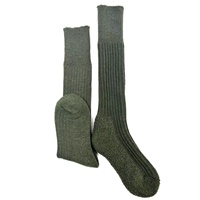 Nouvelles Chaussettes Tactiques de Combat 2026 Vert Olive Hiver, Longues en Laine Tricotée, Antidérapantes, Désodorisantes, Anti-Froid, Protection des Pieds pour Hommes, Idéales pour le Ski