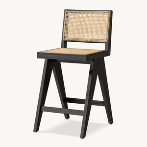 Silla Chandigarh Icónica Escandinava Moderna de Estilo Sassanid OEM, Taburete de Barra de Mimbre Jakob para Hotel, Restaurante y Bar - Product Image 5