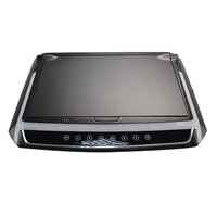 Moniteur LCD rabattable de 14 pouces, pour le plafond de voiture, monté sur le toit de véhicule