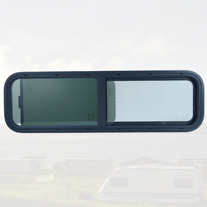 Fenêtre de caravane trempée de haute qualité 1067*559mm pour RV & Camper Van Support personnalisé disponible - Product Image 1