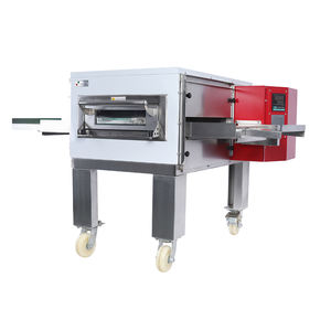 Cinta transportadora italiana Industrial para horno de <span class=keywords><strong>Pizza</strong></span>, máquina de <span class=keywords><strong>Pizza</strong></span> comercial de 380V, 12-32 pulgadas - Product Image 1