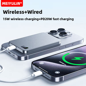 Power Bank Wireless Qi2 da 10000mAh ad Alta Capacità, Caricabatterie Magnetico 3-in-1 in Alluminio da 15W <span class=keywords><strong>per</strong></span> iPhone e Type-C 3A - Product Image 2