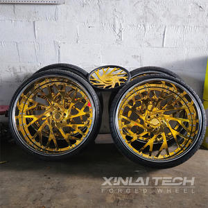 Cerchi in Lega Forgiata XINLAI Concavi Cromati 2/3 Pezzi 22 24 26 Pollici Cerchi Cromati 26 Forgiato Vendita Calda Cerchi Forgiati - Product Image 5