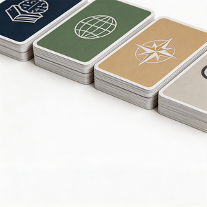 Custom Design <b>Board</b> Game Factory Wholesale Portable Travel Cardboard <b>Interactive</b> Multiplayers Strategy Card Game for Leisure - Product Image 2