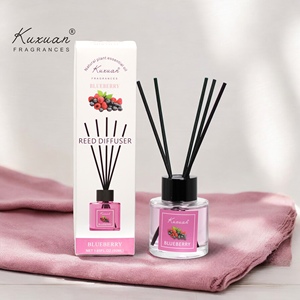 50ml New Luxury Design Private Label Transparent Glass Bottle <strong>Reed</strong> <strong>Diffuser</strong> <strong>for</strong> Home Office Bedroom Decor - Product Image 5