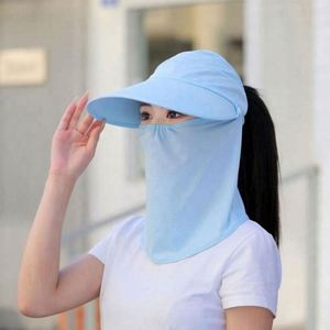 Nouveau design, masque facial complet et chapeau de soleil pour l'été, protection UV en plein air - Product Image 3