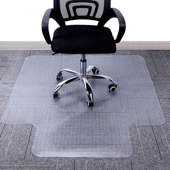 Heavy Duty Plastic Office Desk High Chair Mat para Tapete Glass Chair Mat Tapete Protetor para cadeira de escritório