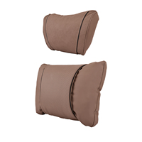 Reposacabezas de Felpa para Auto de Lujo con Relleno de Algodón Natural - Suave y Transpirable, Apto para Todas las Estaciones - Soporte para el Cuello en el Auto