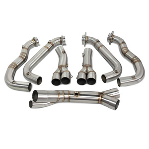 Collecteurs d'échappement <span class=keywords><strong>S1000R</strong></span> pour <span class=keywords><strong>BMW</strong></span> S1000RR S1000 R RR <span class=keywords><strong>XR</strong></span> S1000XR M1000XR 2015-2019 – Tuyaux d'échappement moto compatibles avec silencieux OEM - Product Image 2