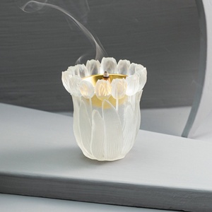 Plato Difusor de Aroma Creativo de Resina, Decoración para Mesa de Té y Escritorio de Oficina, Pequeño Difusor de Aroma para el Hogar - Product Image 3