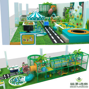 Dream High-end Kids Interactive Ball Wall Water <span class=keywords><strong>Fort</strong></span> Touch Table Trampoline Slide Role-play Papagallo Indoor Playground to India - Product Image 2