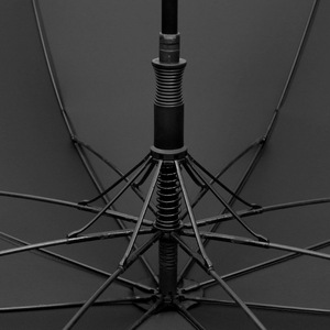 Printable Logo Business Umbrella Retro Wooden Handle Golf Umbrella for Men Women Semi-Auto Open Umbrella Long Handle - Product Image 4