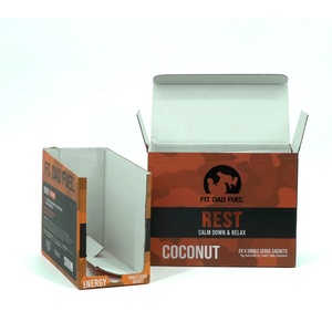 Tùy chỉnh bao bì hộp giấy boxretail Kệ truy cập hàng đầu hiển thị đứng hiển thị sô cô la năng lượng thanh cửa hàng gấp sóng xe - Product Image 6