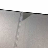 Porte-documents en velours noir de qualité supérieure, format A3/A4/A5, avec logo personnalisé, durable, pour présentations et certificats