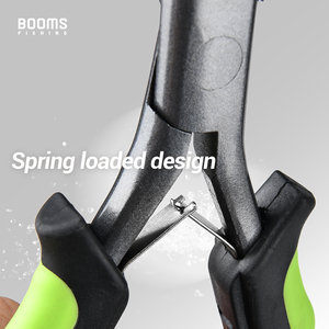 8.9in Fishing Tool Long Nose Mono Flurocarbon Line <b>Cutters</b> PTFE Coated Carbon Steel F03 Fishing Split <b>Ring</b> Pliers With Sheath - Product Image 6
