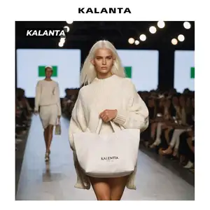 KALANTA leadis for shoulder cute women's classic timeless bags hand wholesale women used handbags leather quality high