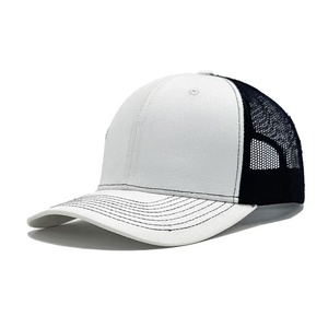 Gorra de camionero exclusiva transfronteriza con bloques de color, unisex, transpirable, de malla, gorra de béisbol, venta al por mayor personalizada - Product Image 6